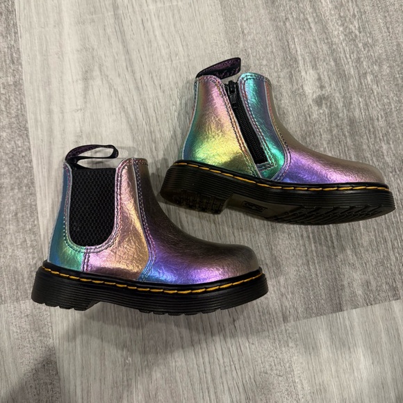 Dr. Martens Other - Dr. Martens Rainbow Iridescent Chelsea Boots